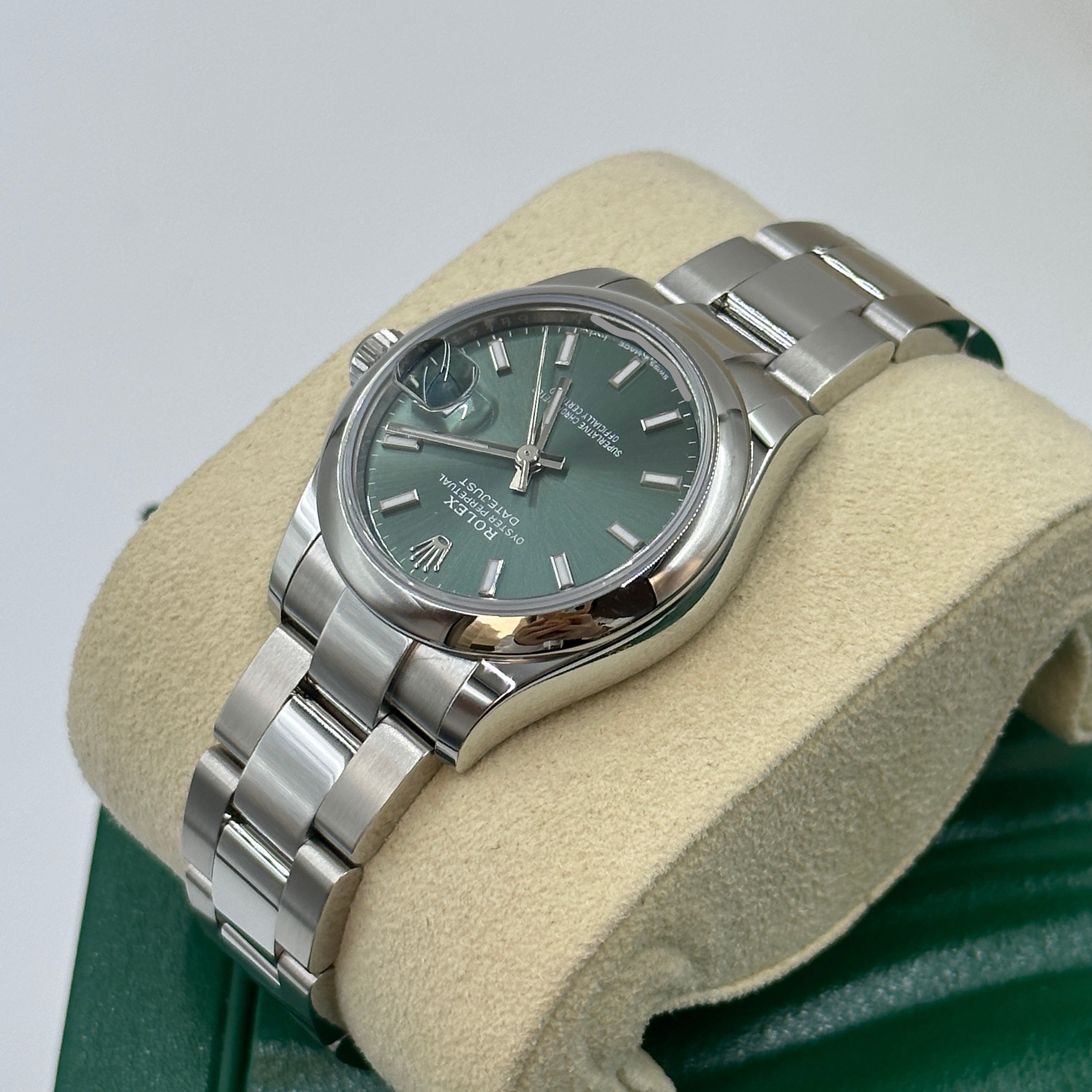 Rolex Datejust 31 278240 Green Index Oyster