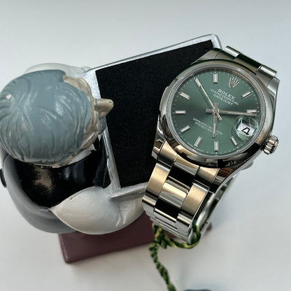 Rolex Datejust 31 278240 Green Index Oyster