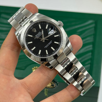Rolex Datejust 41 126300 Black Index Oyster 2025