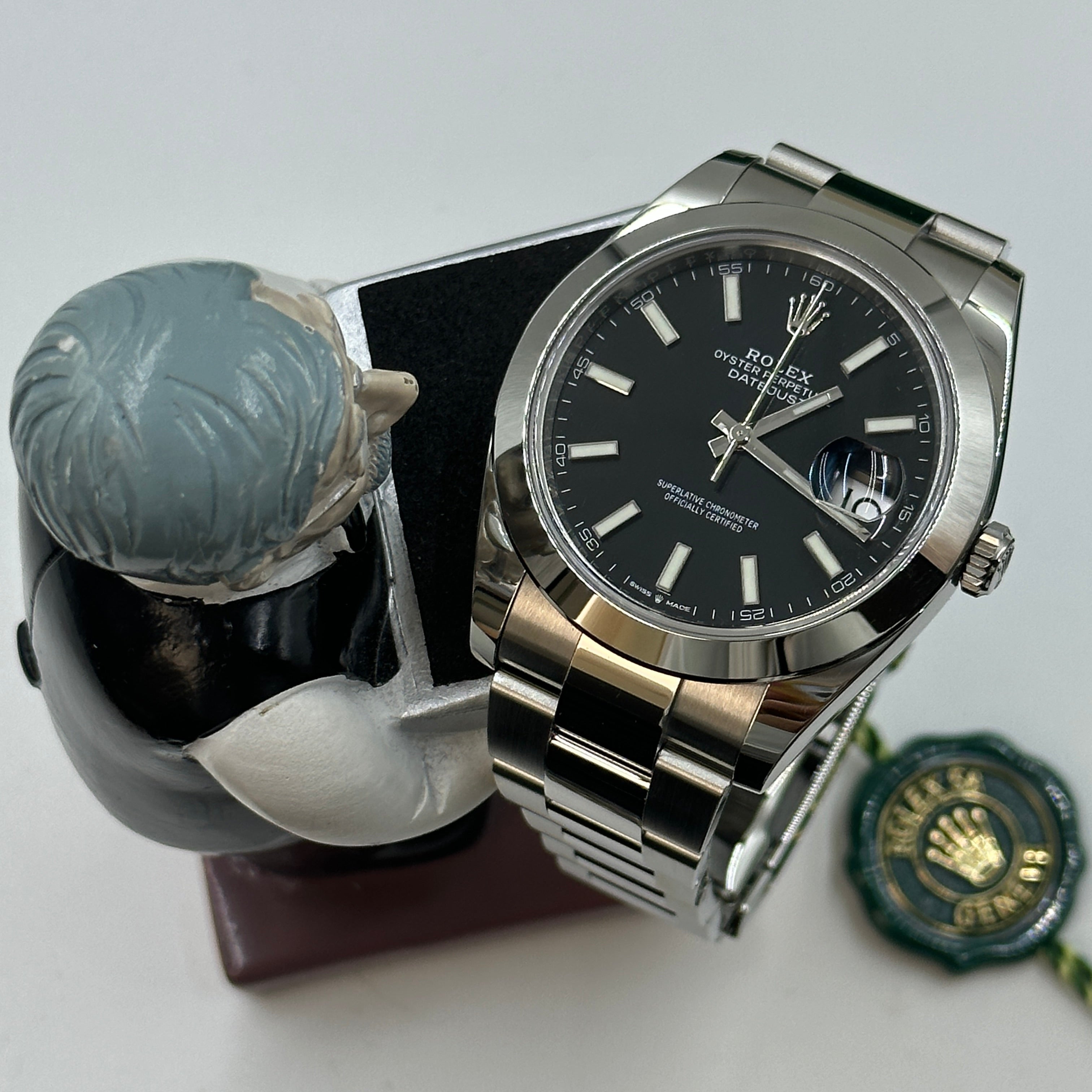 Rolex Datejust 41 126300 Black Index Oyster 2025