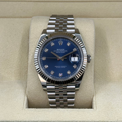 Rolex Datejust 41 126334G Blue Jubilee 2024