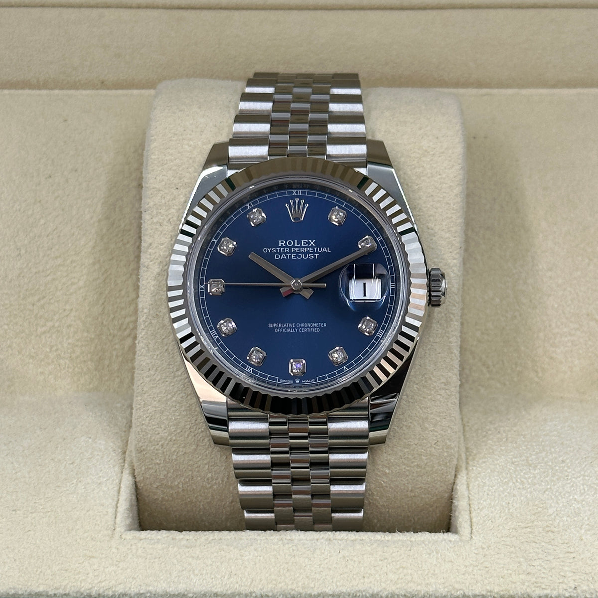 Rolex Datejust 41 126334G Blue Jubilee 2026