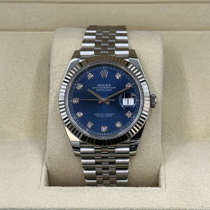 Rolex Datejust 41 126334G Blue Jubilee 2025