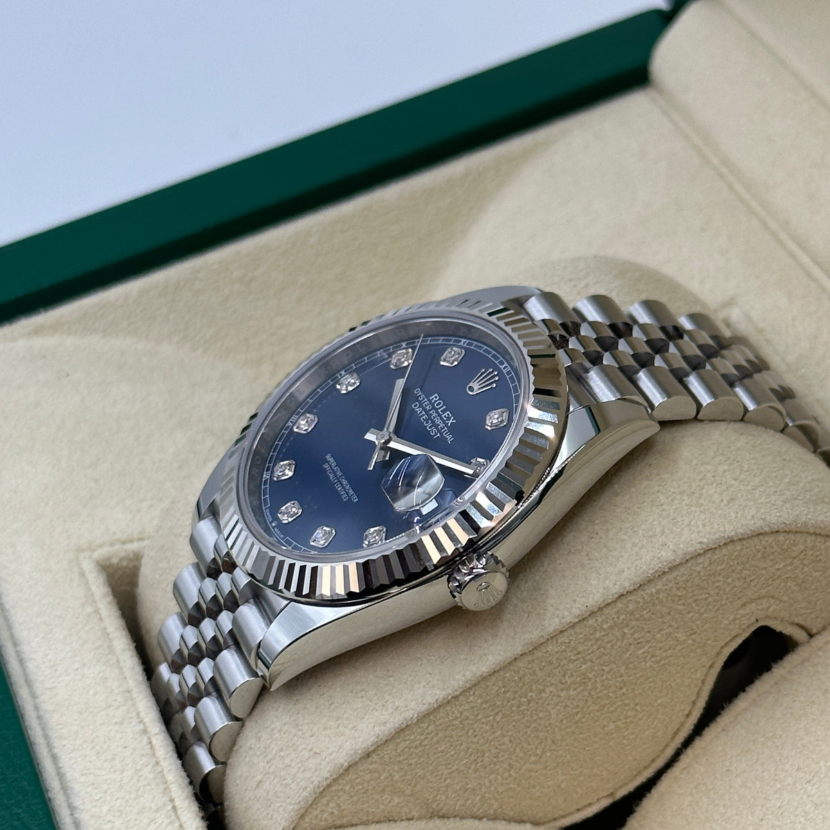 Rolex Datejust 41 126334G Blue Jubilee 2025