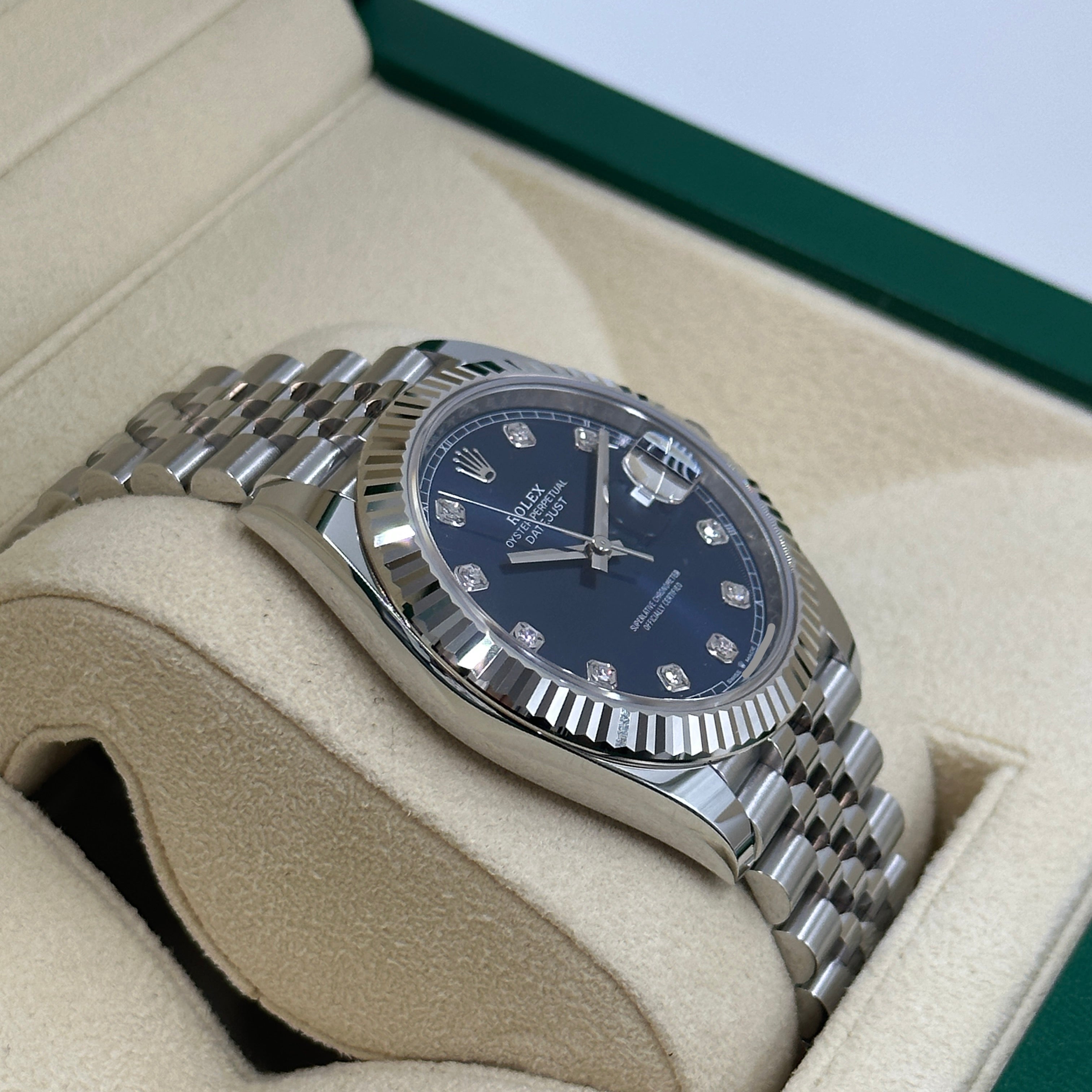 Rolex Datejust 41 126334G Blue Jubilee 2024