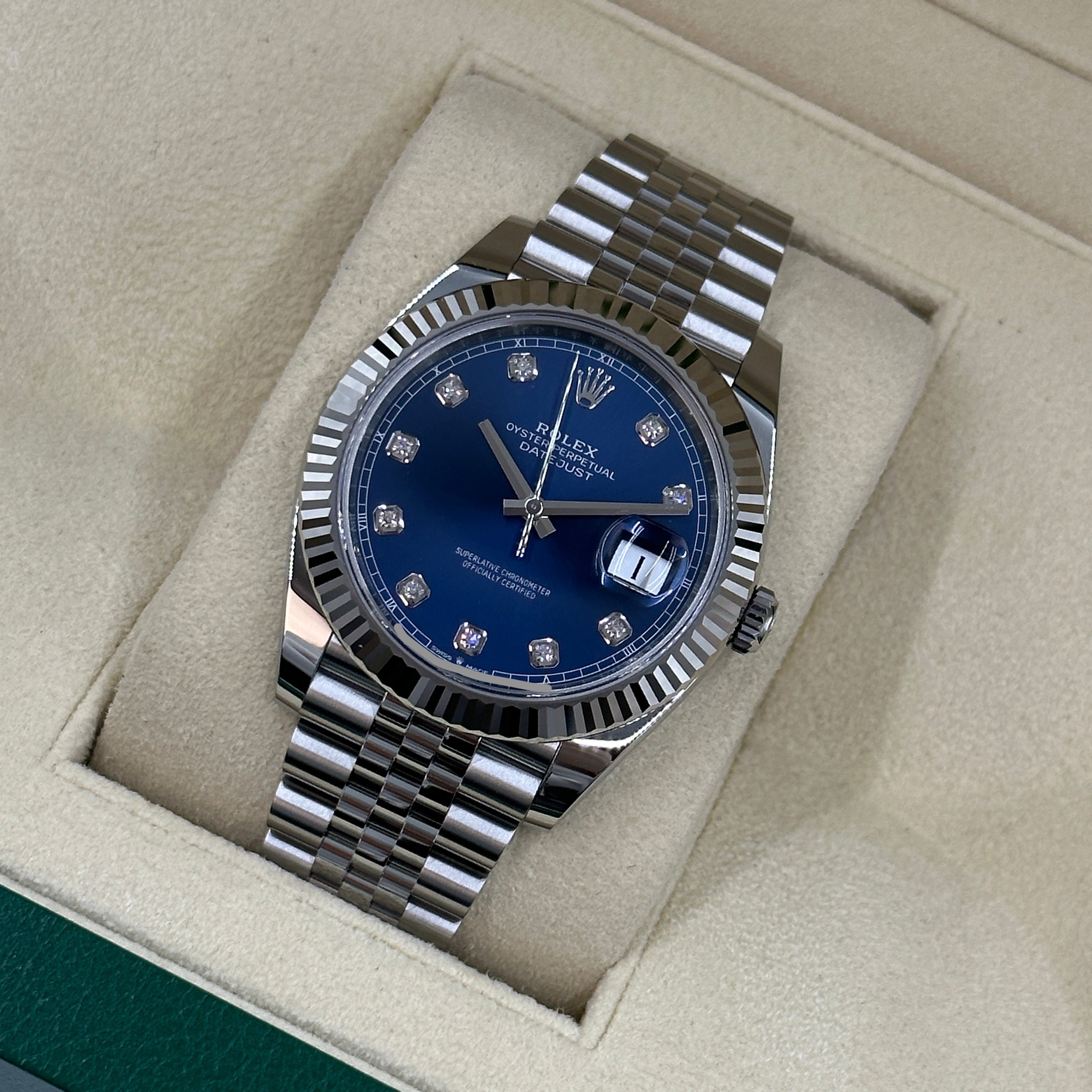 Rolex Datejust 41 126334G Blue Jubilee 2024