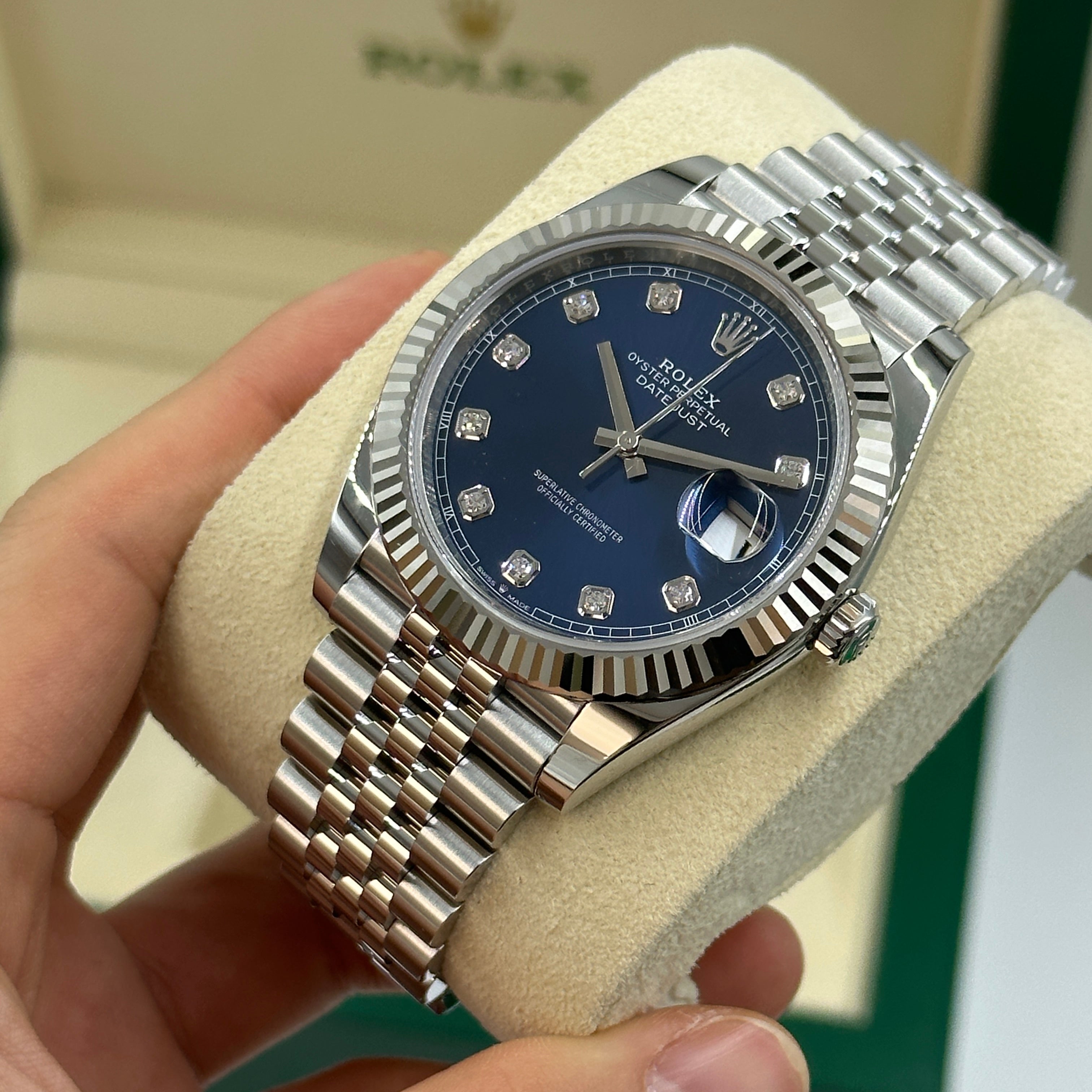 Rolex Datejust 41 126334G Blue Jubilee 2024
