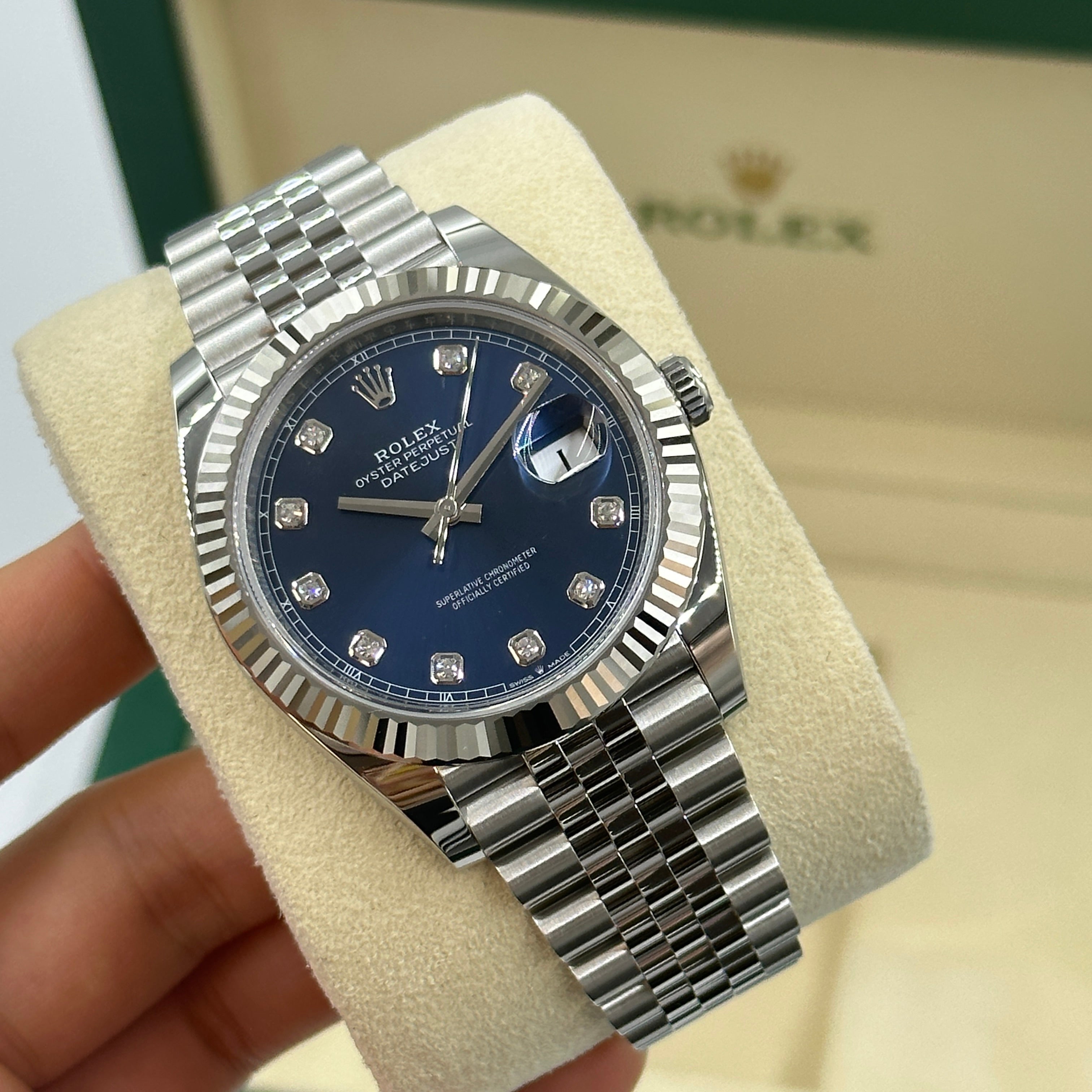 Rolex Datejust 41 126334G Blue Jubilee 2024