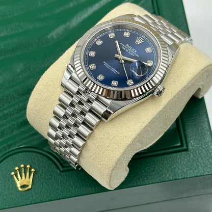 Rolex Datejust 41 126334G Blue Jubilee 2024