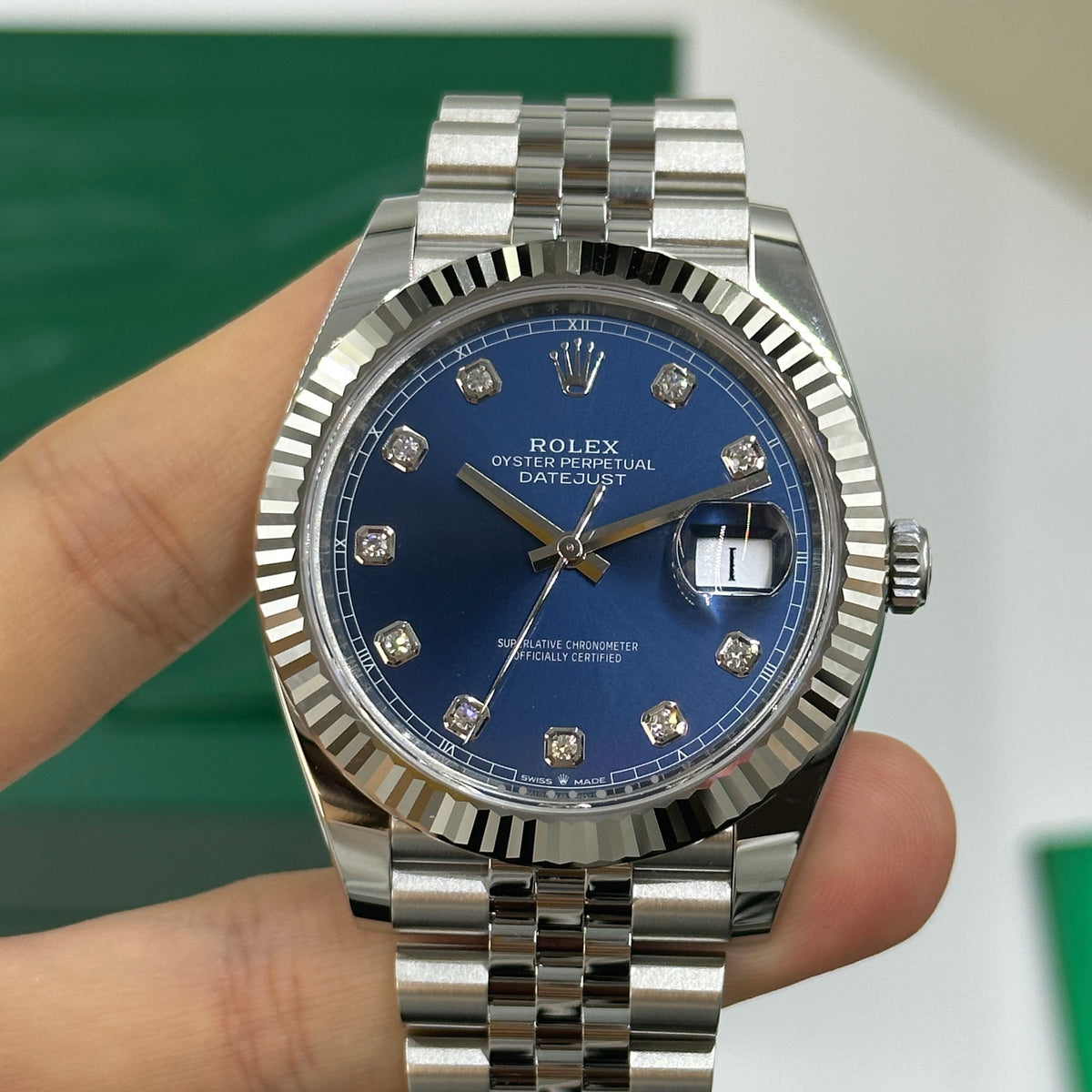 Rolex Datejust 41 126334G Blue Jubilee 2026