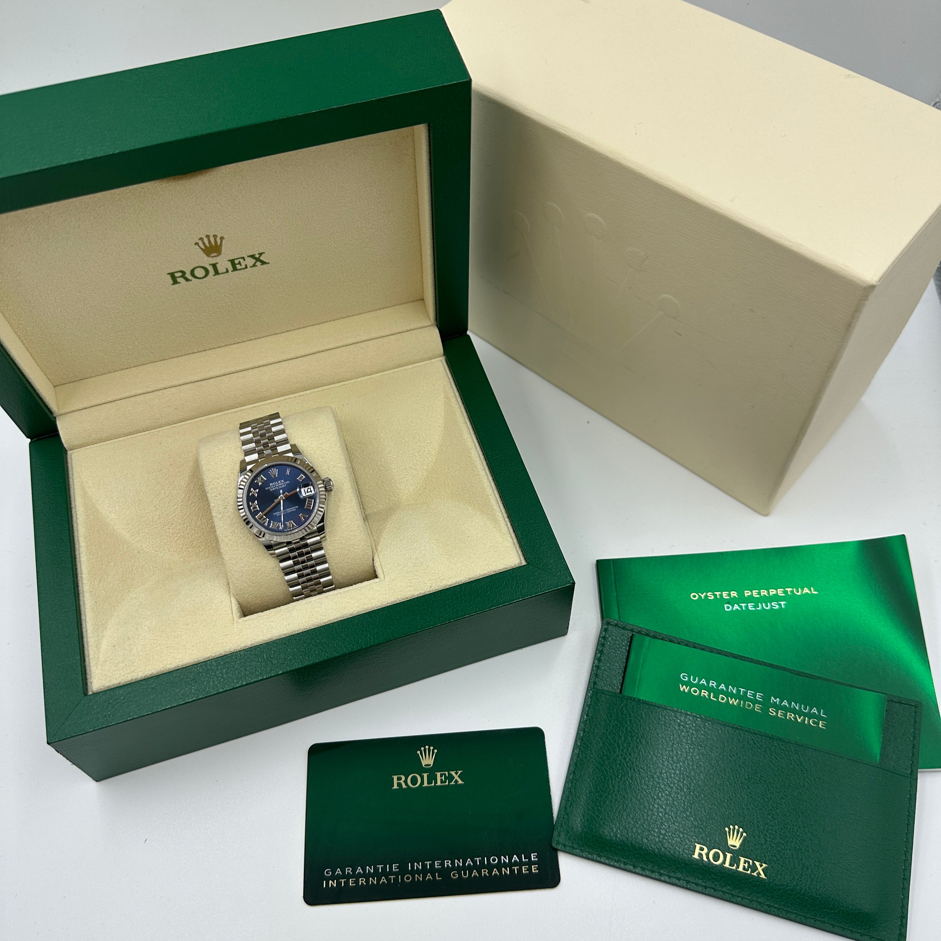Rolex Datejust 31 278274 Blue Roman Jubilee 2025