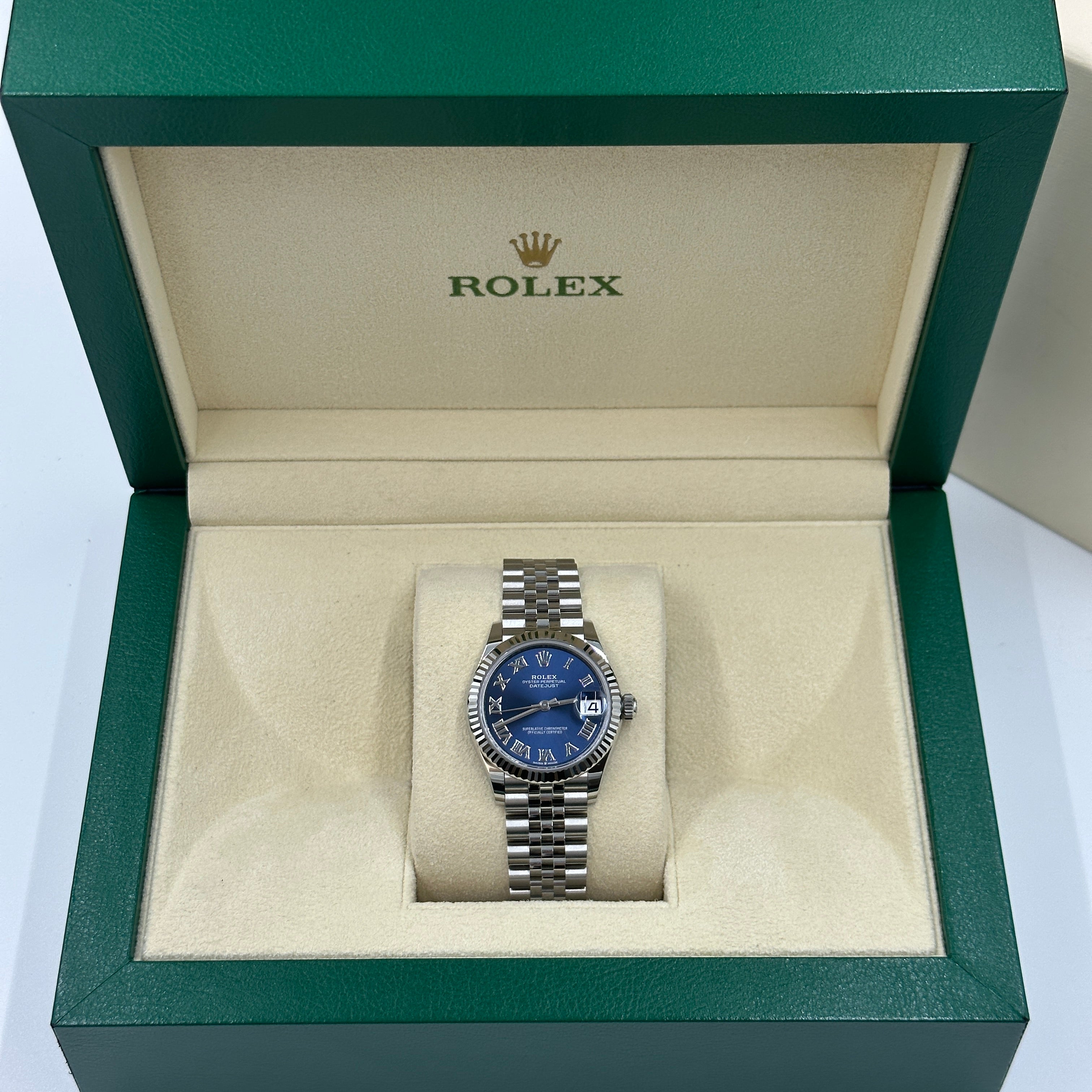 Rolex Datejust 31 278274 Blue Roman Jubilee 2025