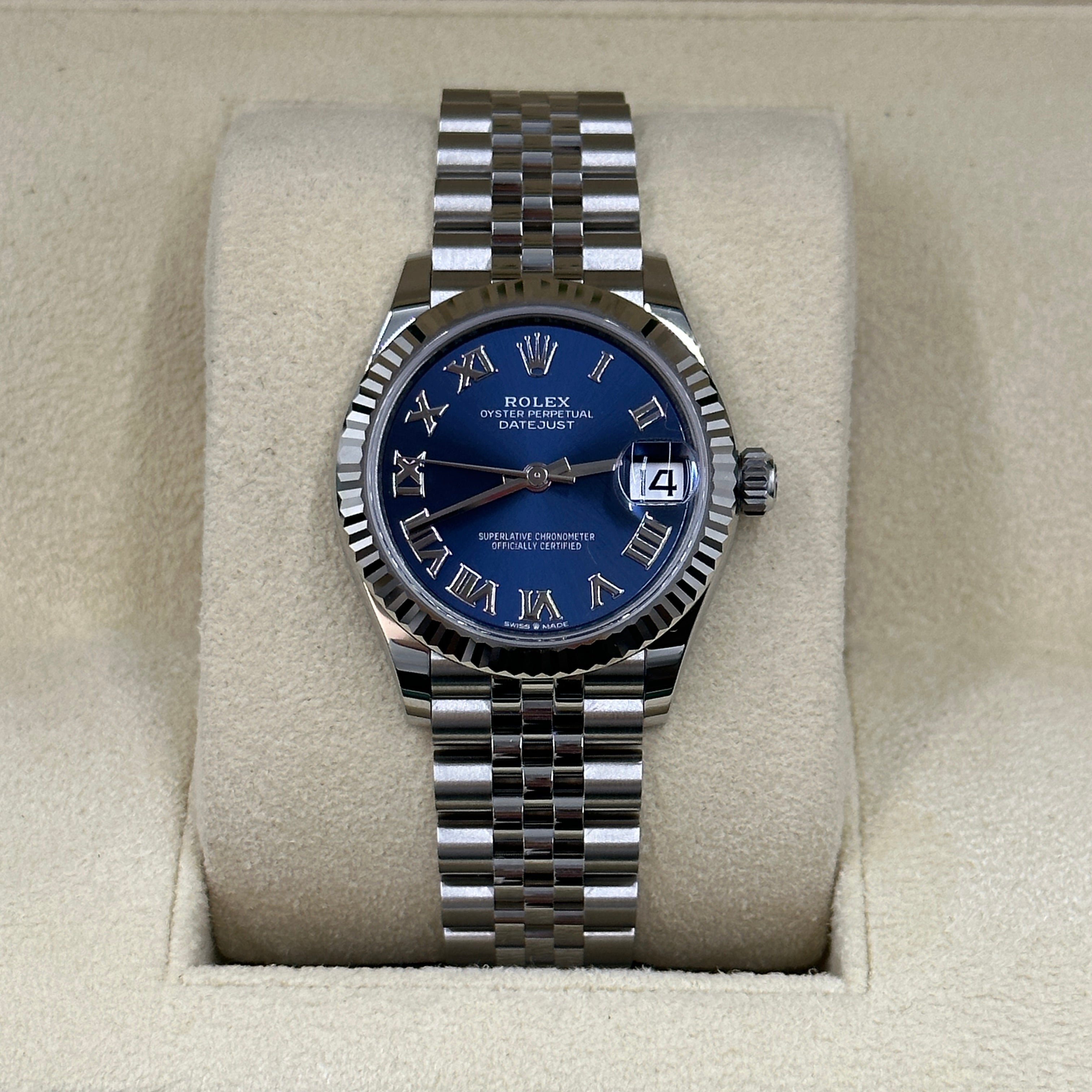 Rolex Datejust 31 278274 Blue Roman Jubilee 2025