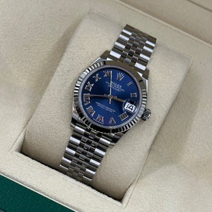 Rolex Datejust 31 278274 Blue Roman Jubilee 2025