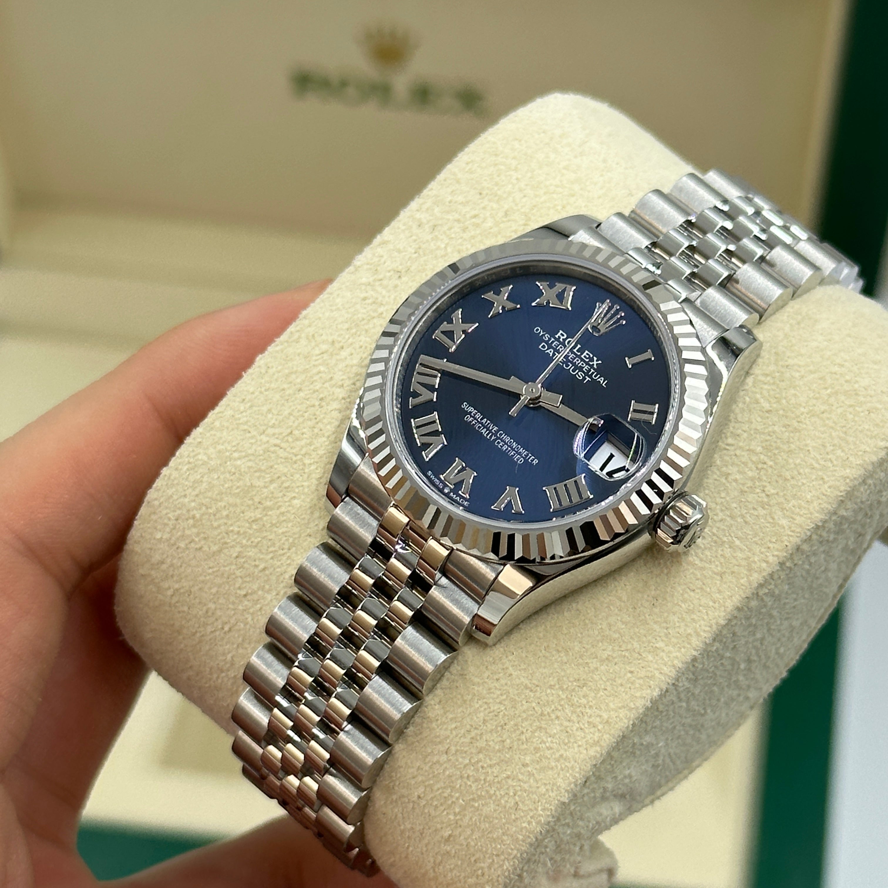 Rolex Datejust 31 278274 Blue Roman Jubilee 2025
