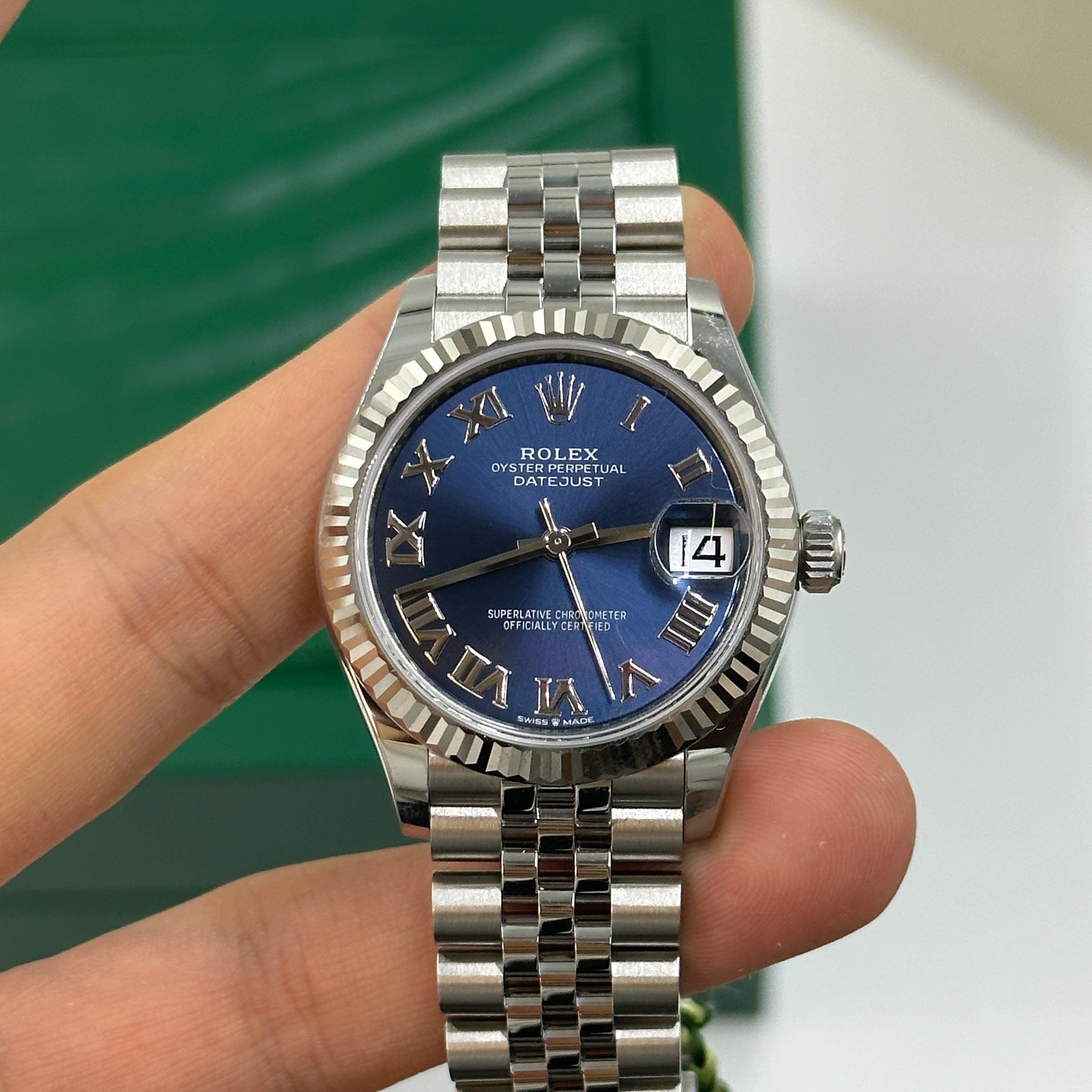 Rolex Datejust 31 278274 Blue Roman Jubilee 2025