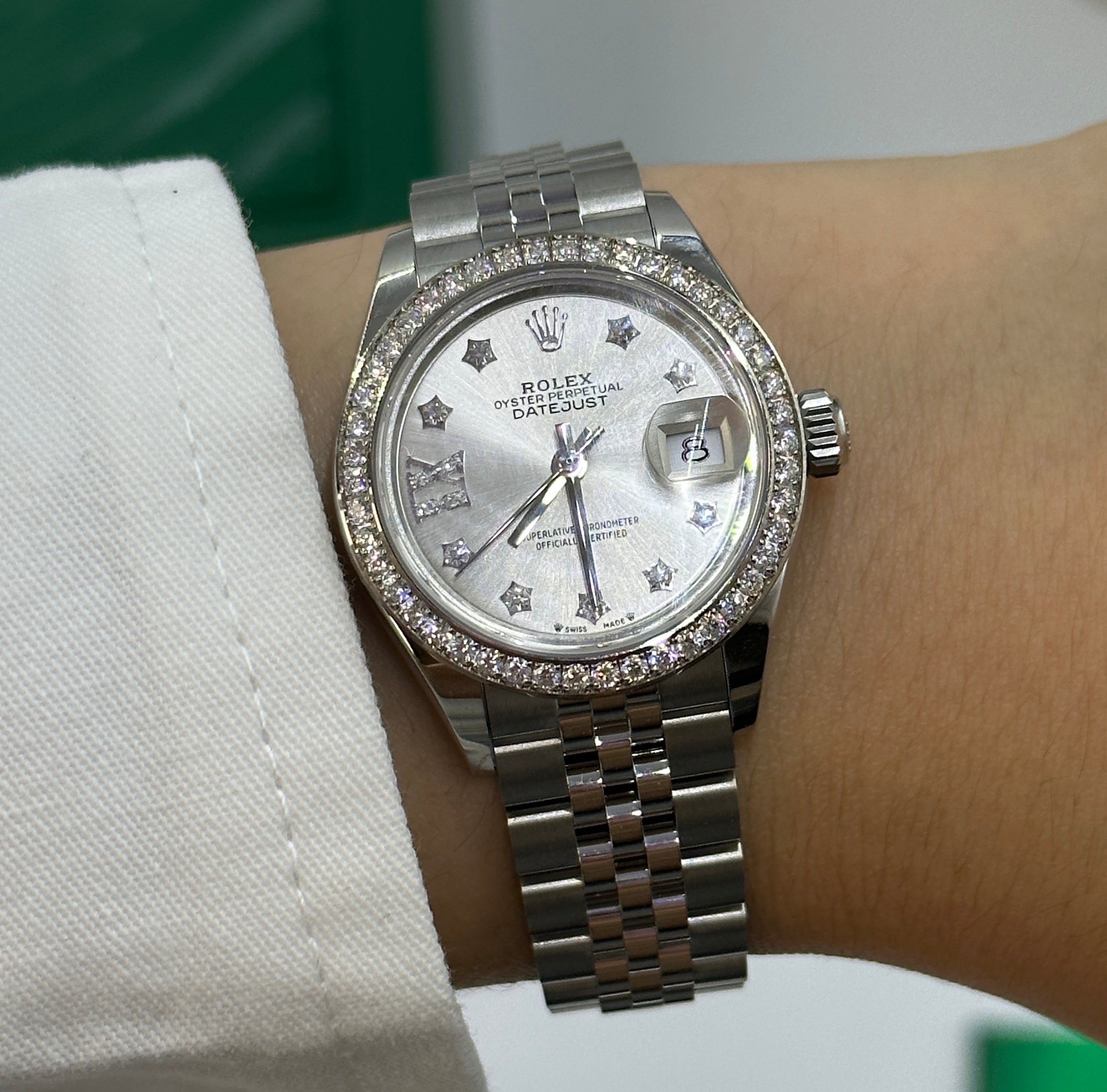 Rolex Lady-Datejust 279384G Silver Star Jubilee 2024
