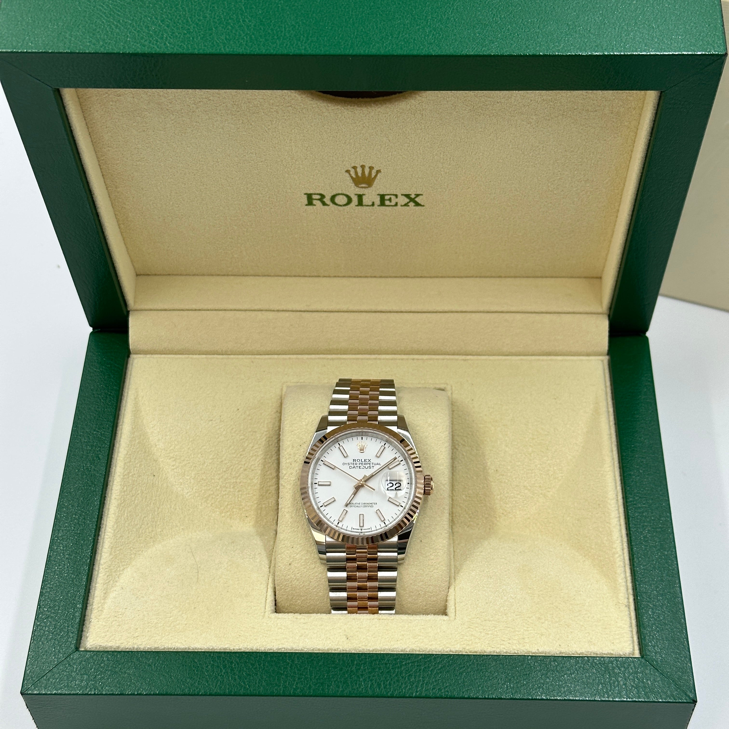 Rolex Datejust 36 126231 White Roman Jubilee 2025