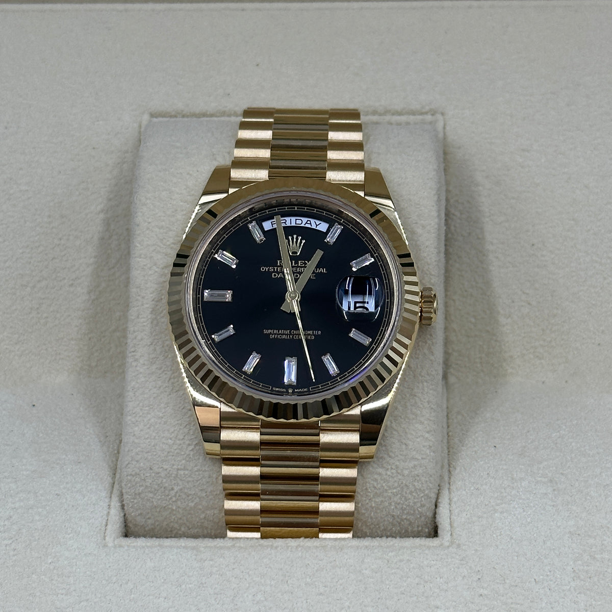 Rolex Day-Date 40MM 228238A Black 2026