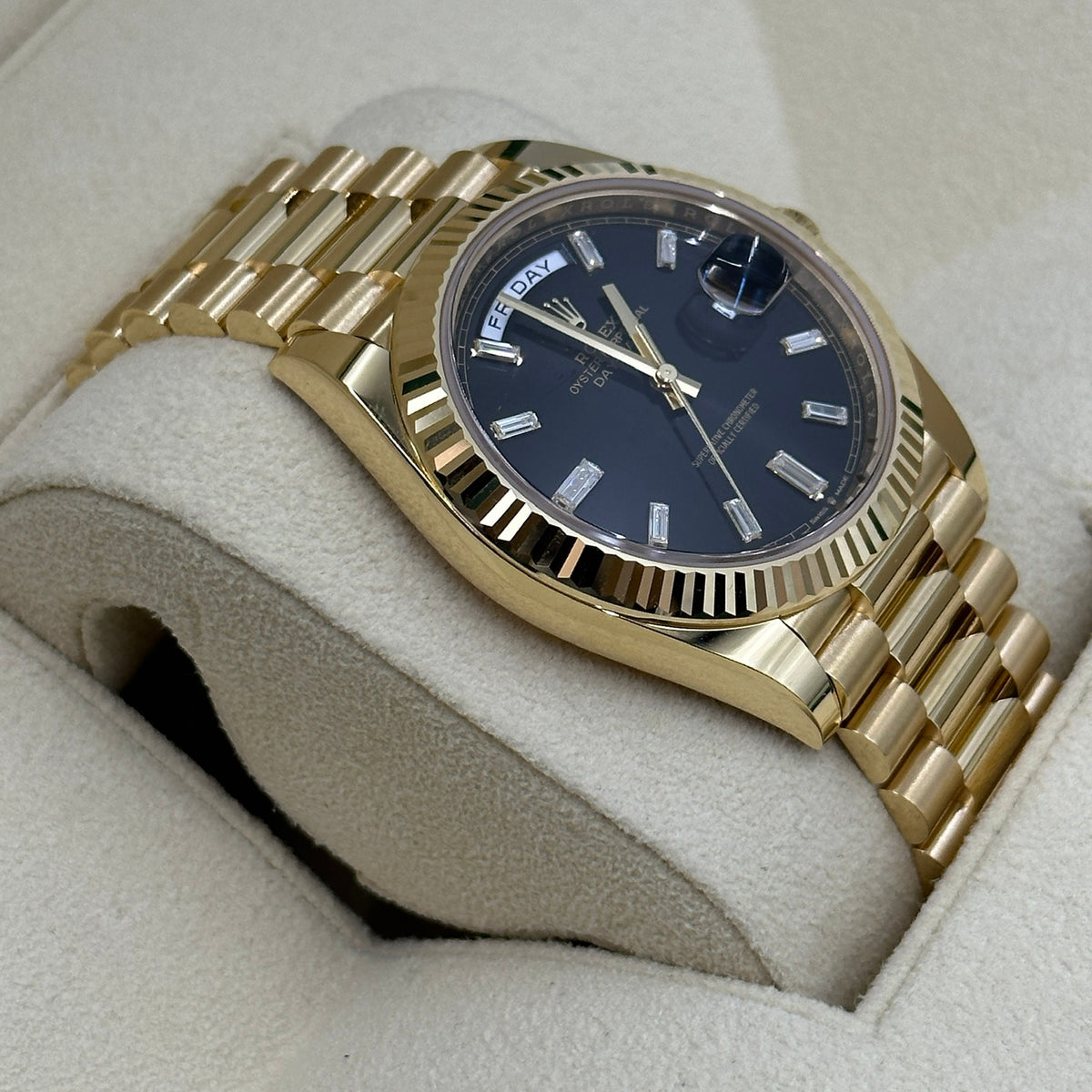 Rolex Day-Date 40MM 228238A Black 2026