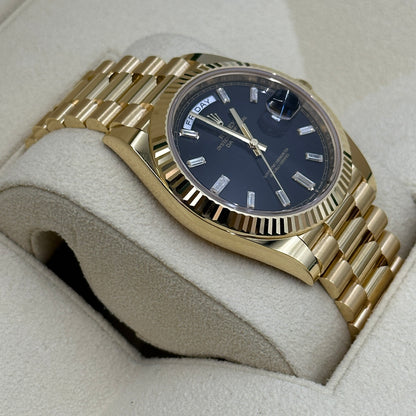 Rolex Day-Date 40MM 228238A Black 2025