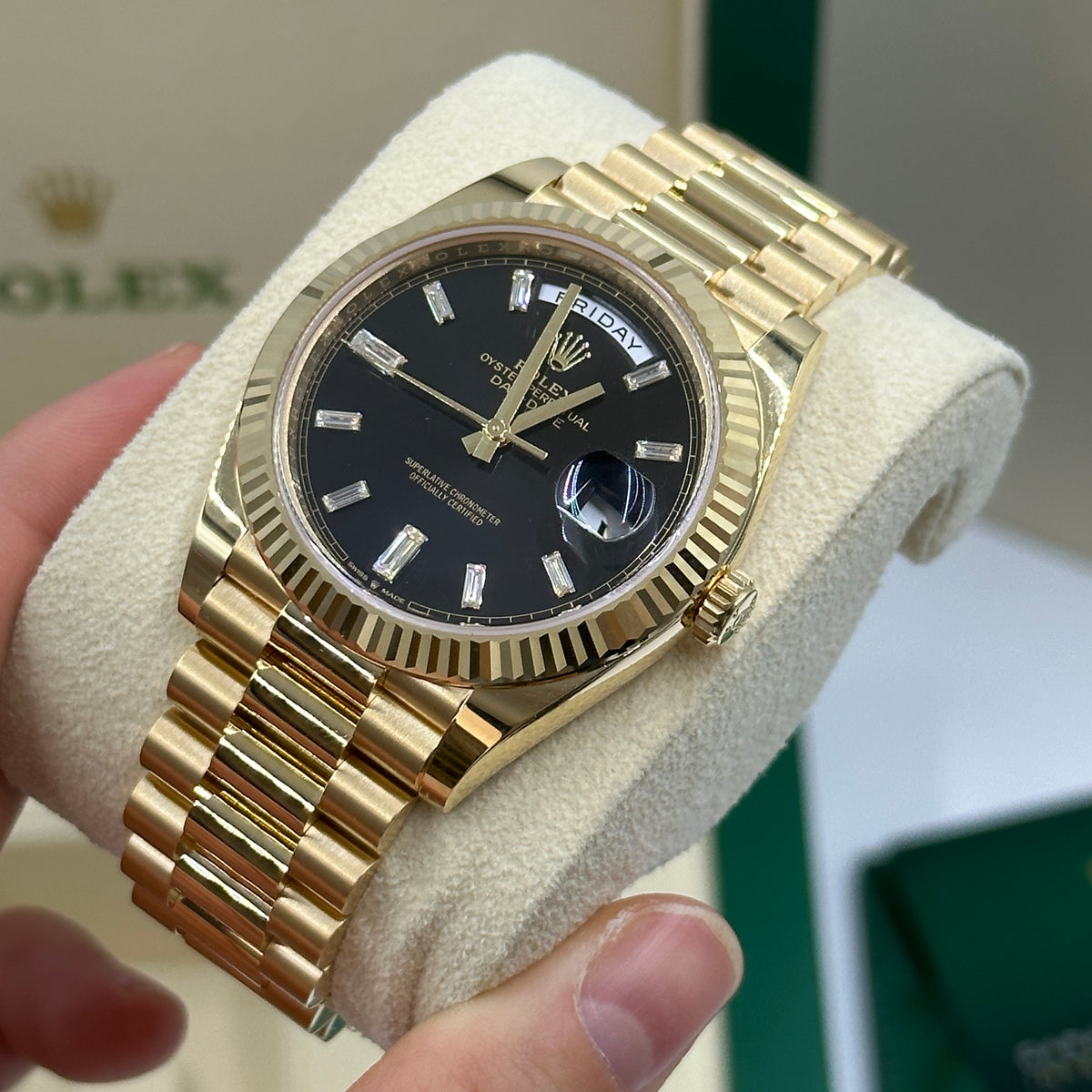 Rolex Day-Date 40MM 228238A Black 2025