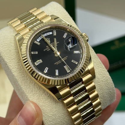 Rolex Day-Date 40MM 228238A Black 2025