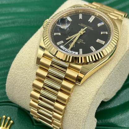 Rolex Day-Date 40MM 228238A Black 2025