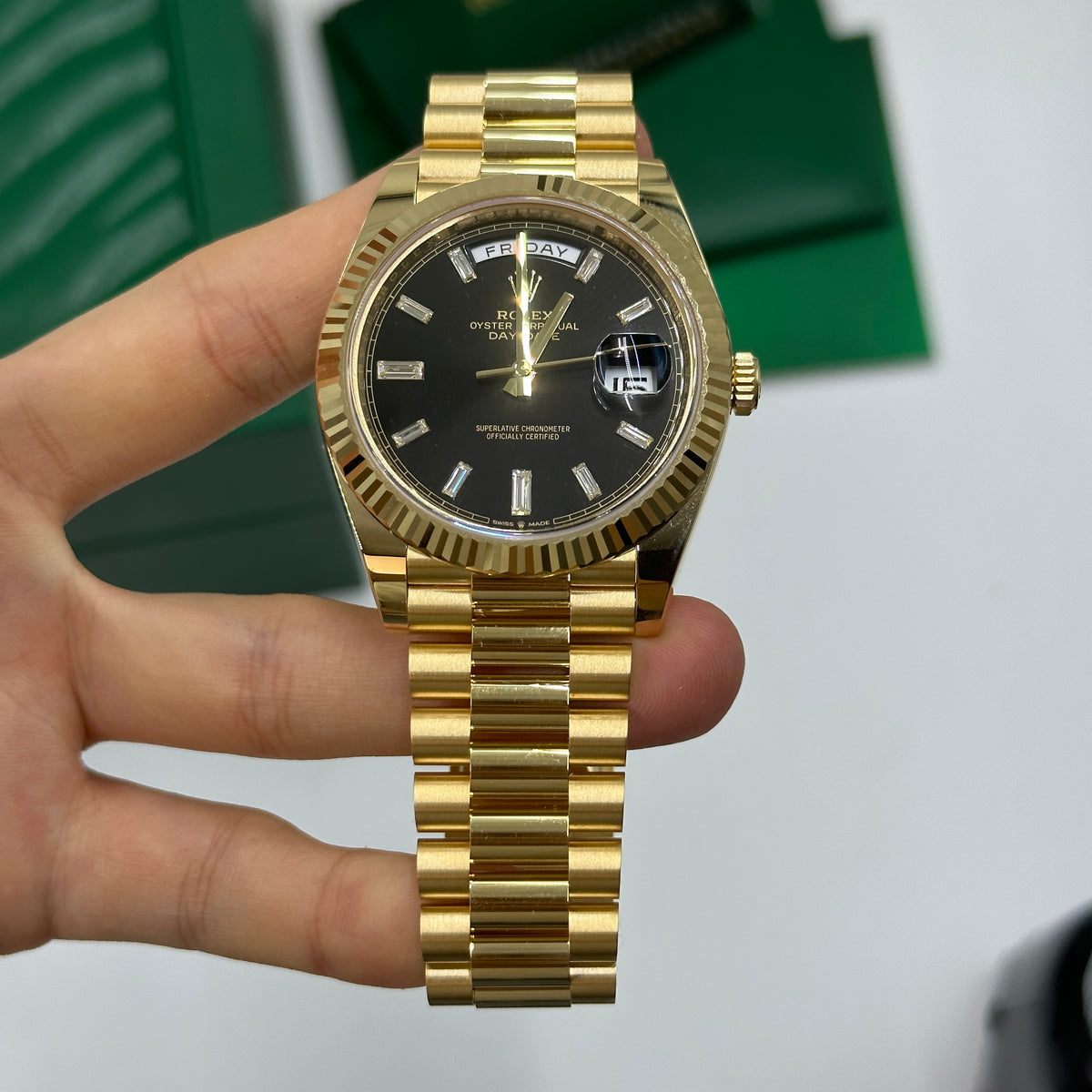Rolex Day-Date 40MM 228238A Black 2026