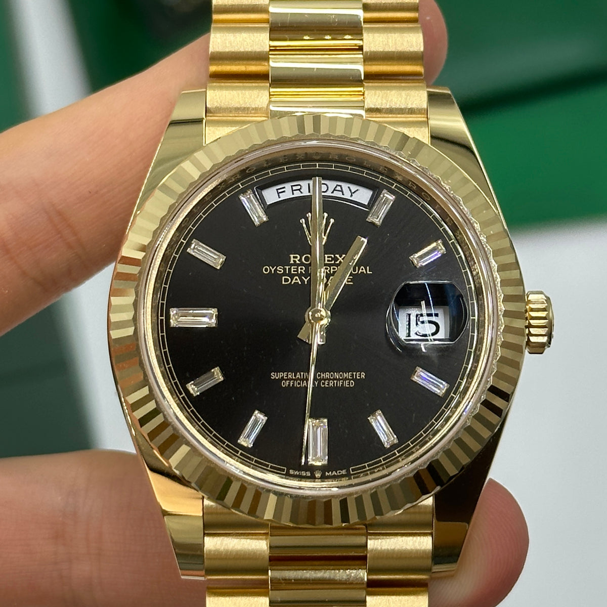 Rolex Day-Date 40MM 228238A Black 2026