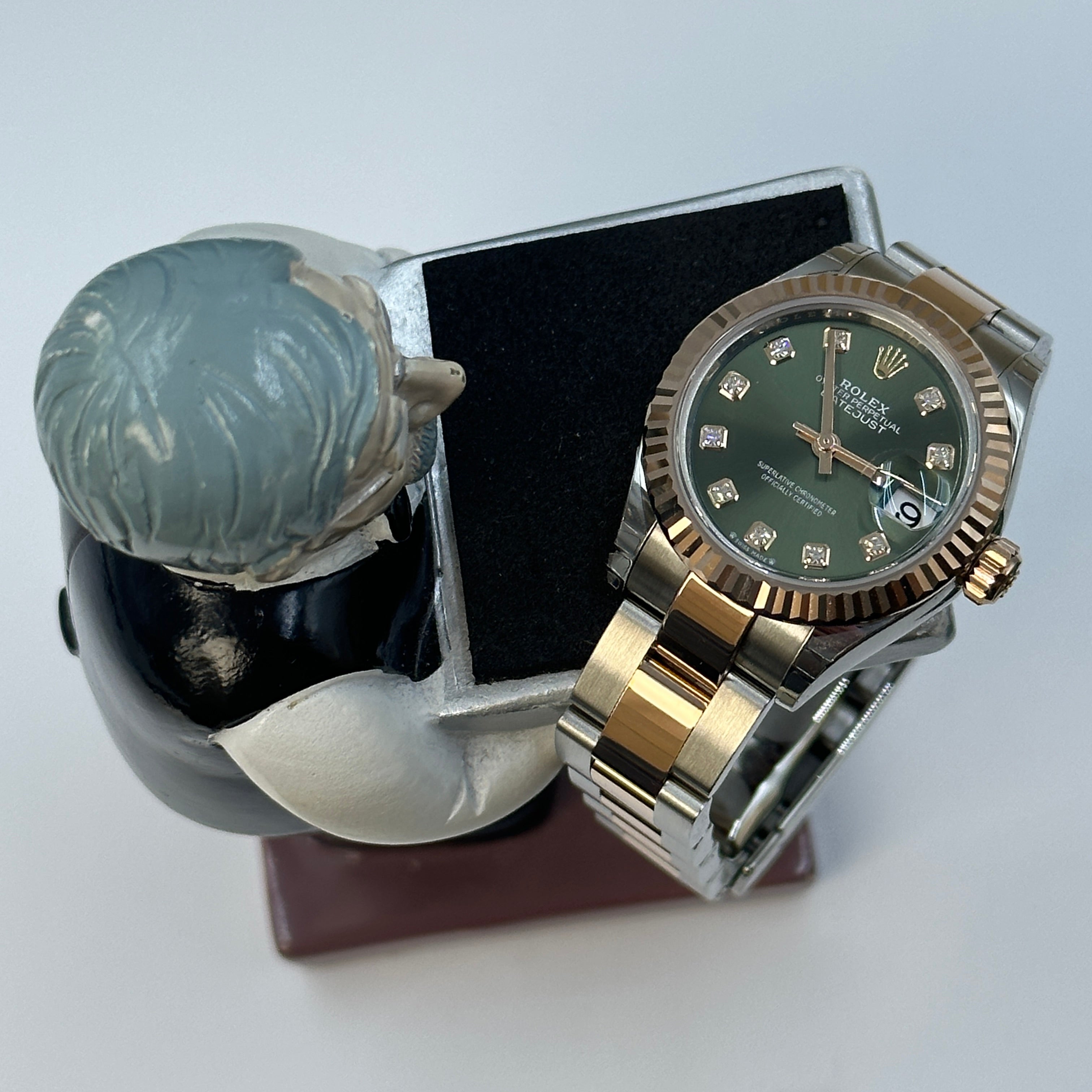 Rolex Lady-Datejust 28 279171G Green Oyster 2025