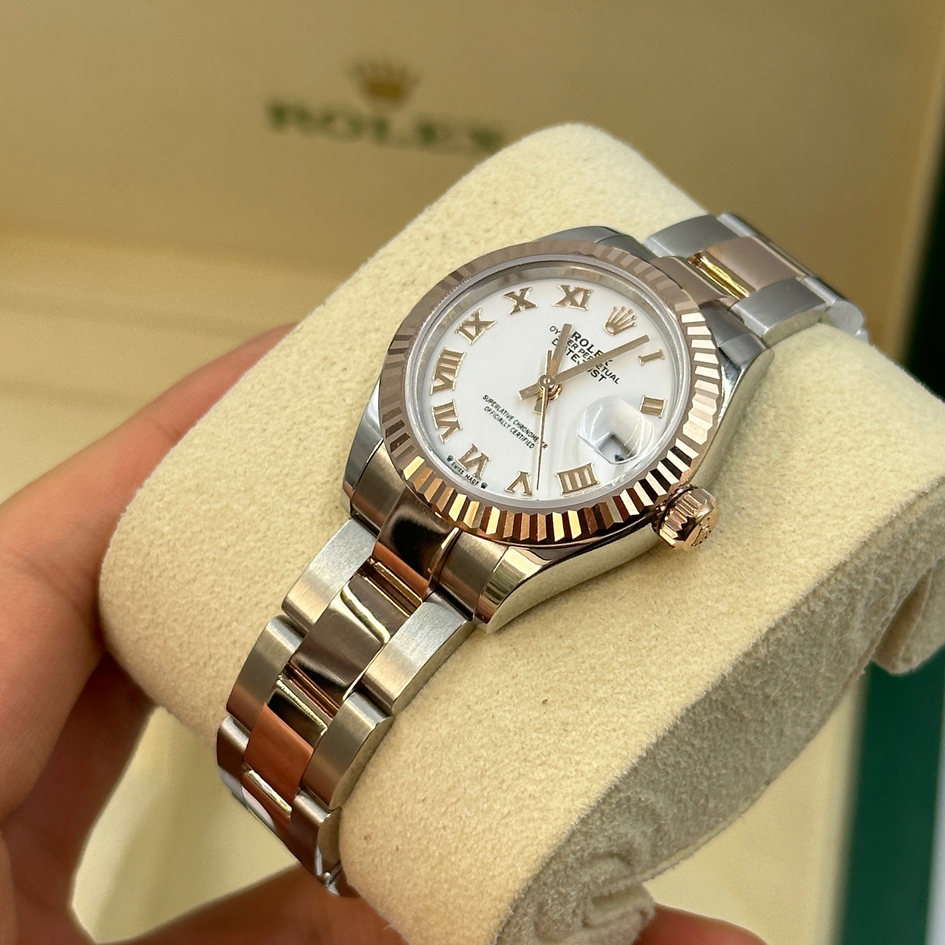 Rolex Lady-Datejust 279171 White Roman Oyster 2025