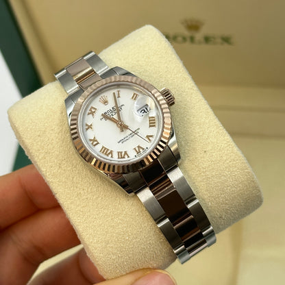 Rolex Lady-Datejust 279171 White Roman Oyster 2025