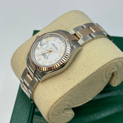 Rolex Lady-Datejust 279171 White Roman Oyster 2025