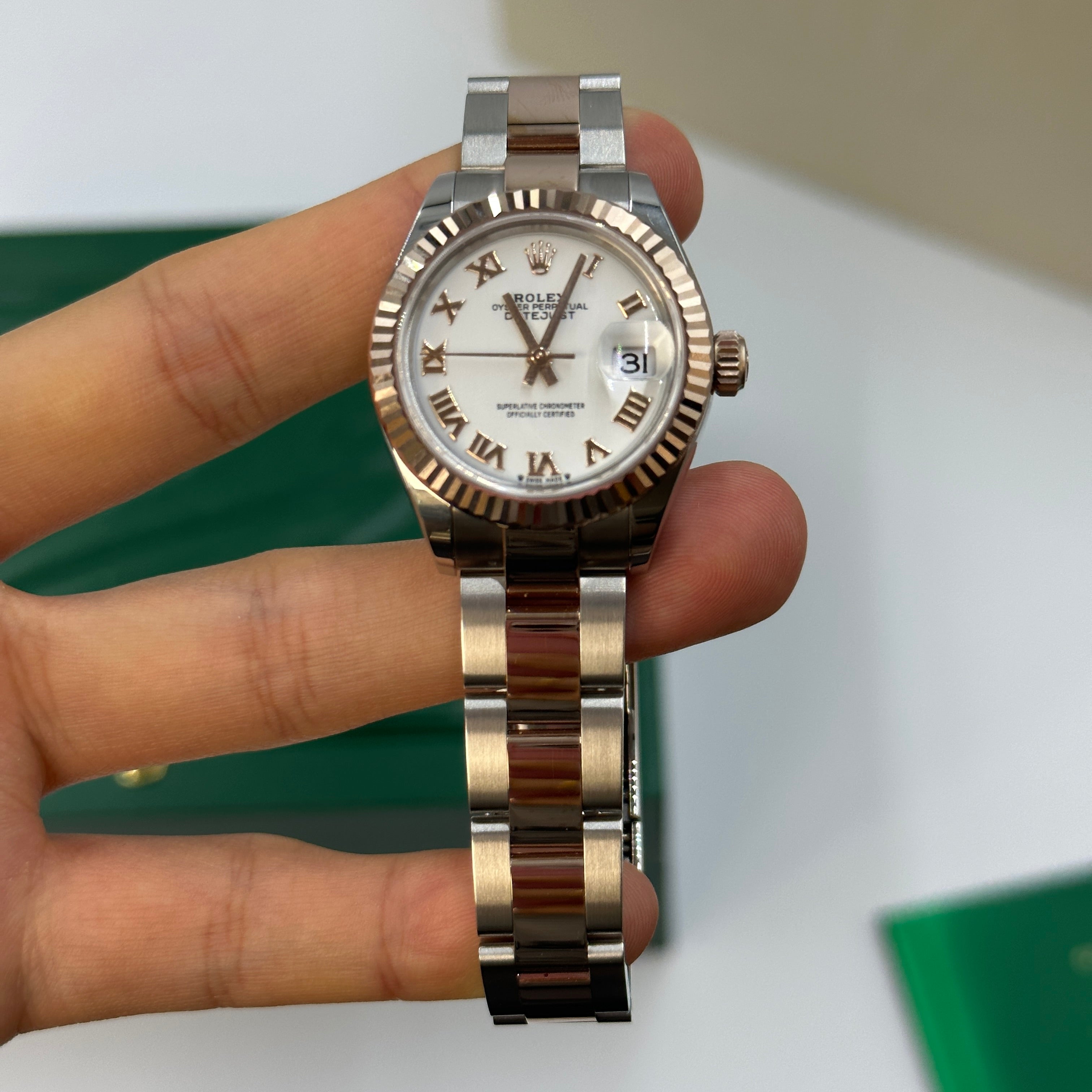 Rolex Lady-Datejust 279171 White Roman Oyster 2025