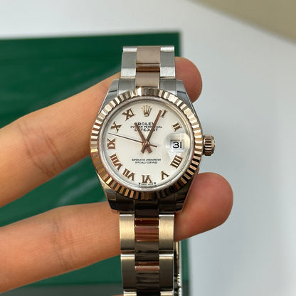 Rolex Lady-Datejust 279171 White Roman Oyster 2025