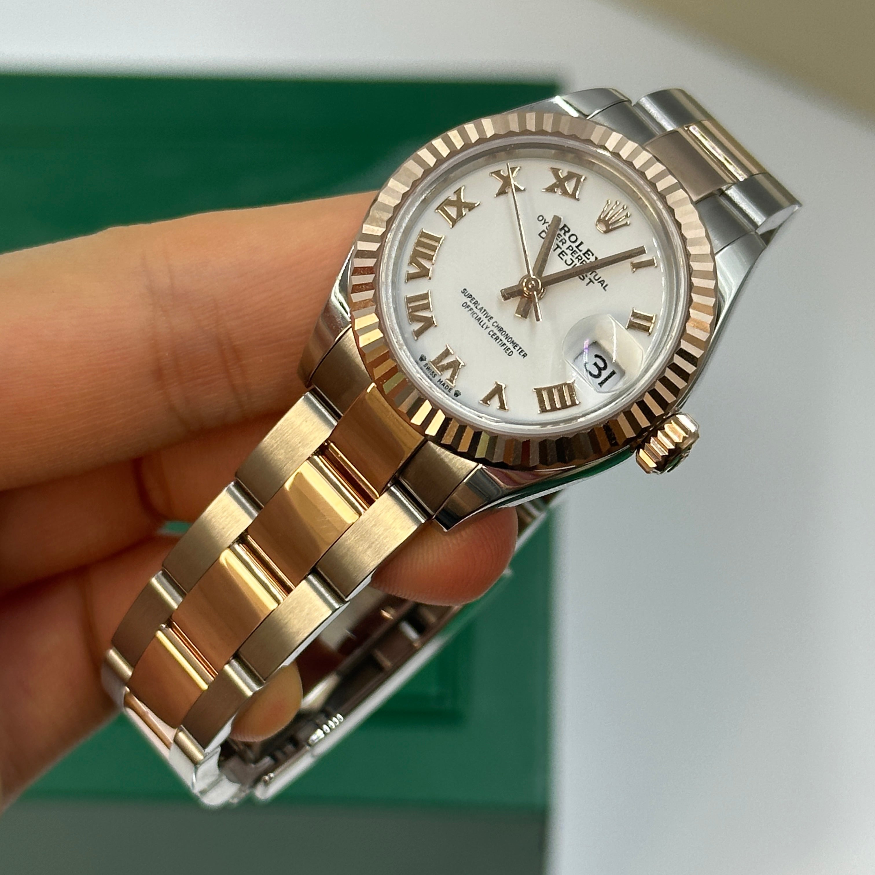 Rolex Lady-Datejust 279171 White Roman Oyster 2025