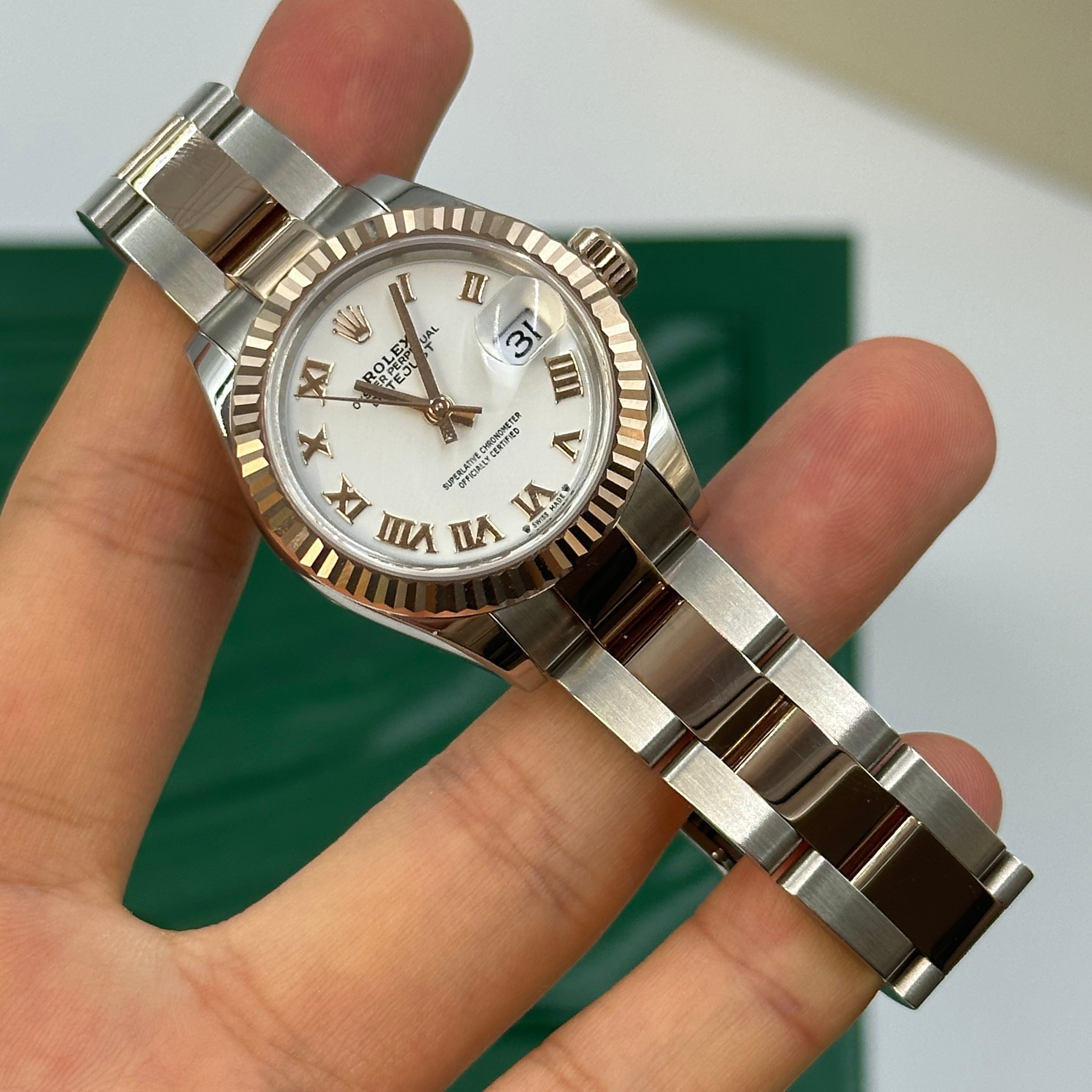 Rolex Lady-Datejust 279171 White Roman Oyster 2025