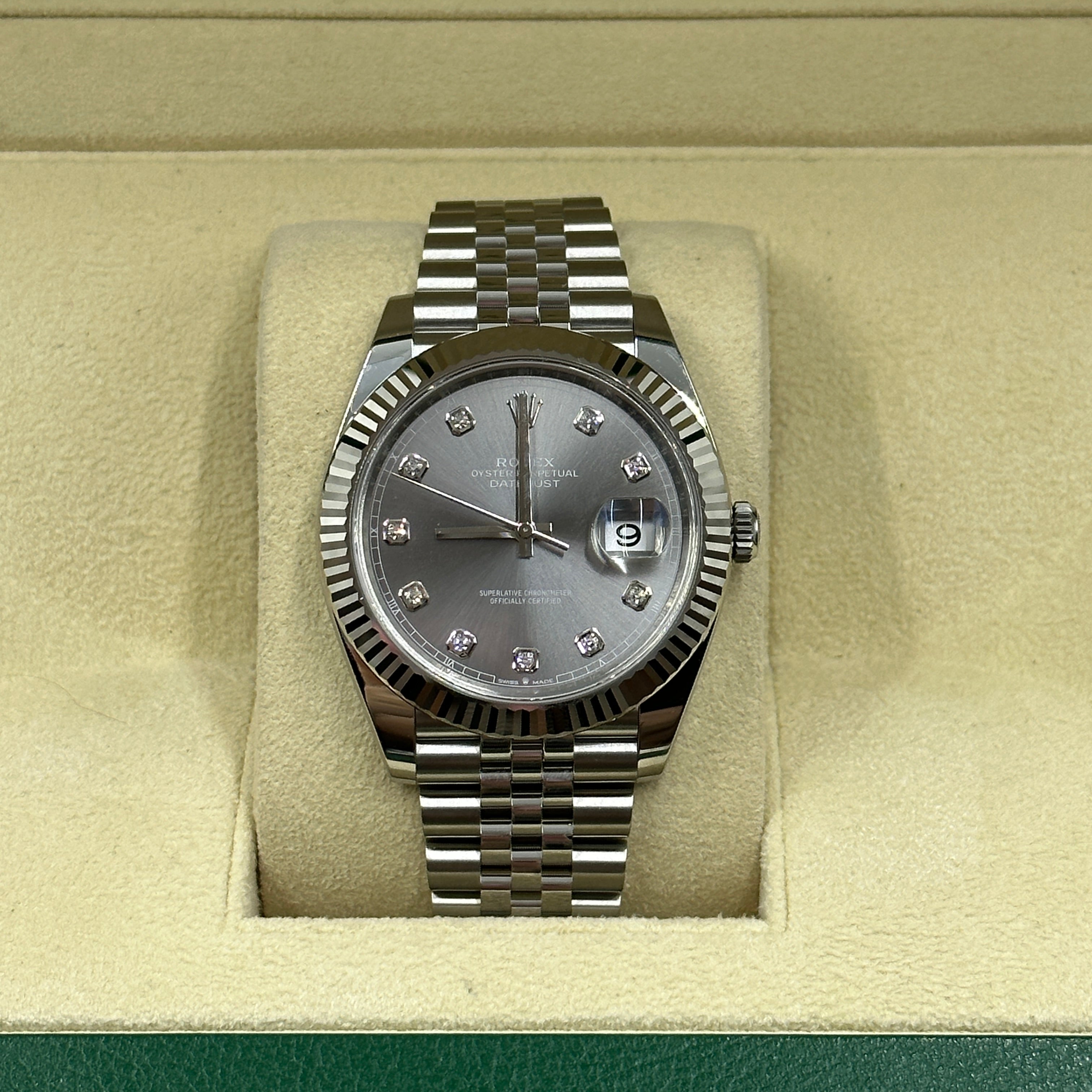 Rolex Datejust 41 126334G Grey Jubilee 2026