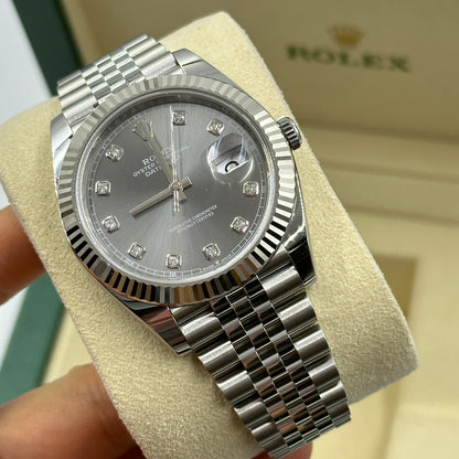 Rolex Datejust 41 126334G Grey Jubilee 2026