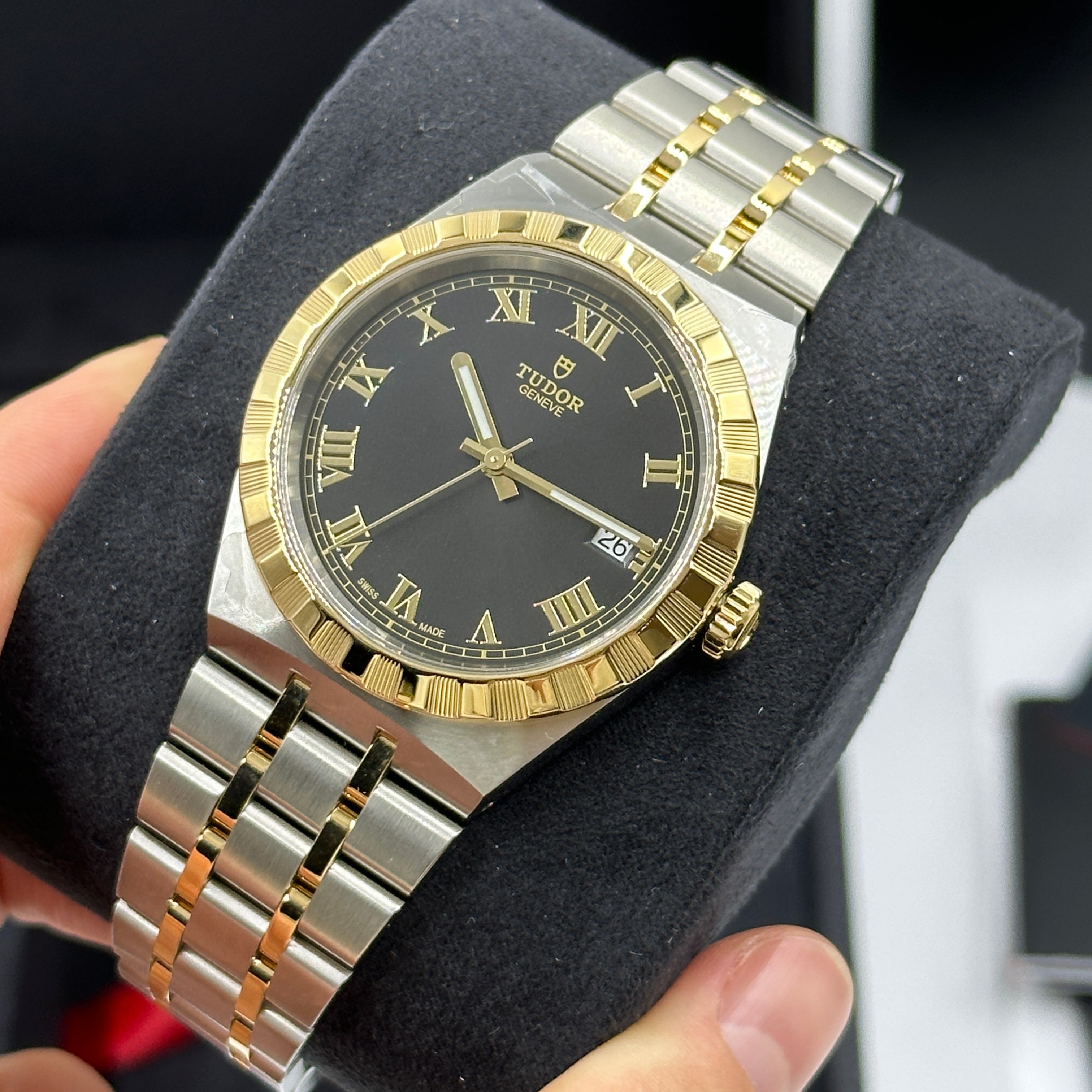 TUDOR Royal 28503-0006 BLACK ROMAN