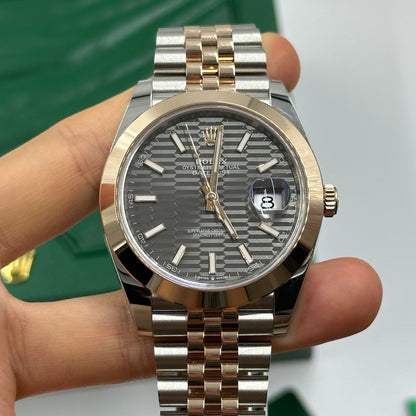 Rolex Datejust 41 126301 Grey Fluted Jubilee 2024