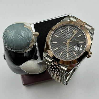 Rolex Datejust 41 126301 Grey Fluted Jubilee 2024