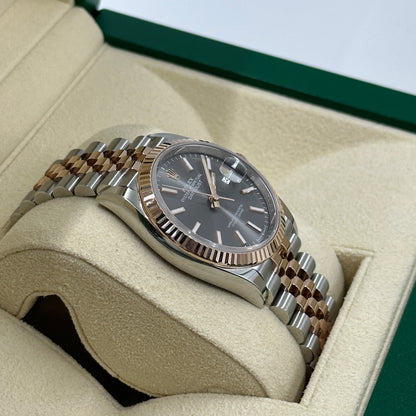 Rolex Datejust 36 126231 Grey Index Jubilee 2025