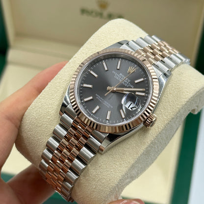 Rolex Datejust 36 126231 Grey Index Jubilee 2025