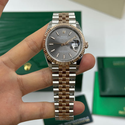 Rolex Datejust 36 126231 Grey Index Jubilee 2025
