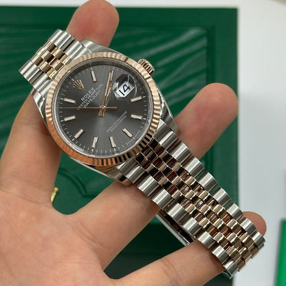 Rolex Datejust 36 126231 Grey Index Jubilee 2024