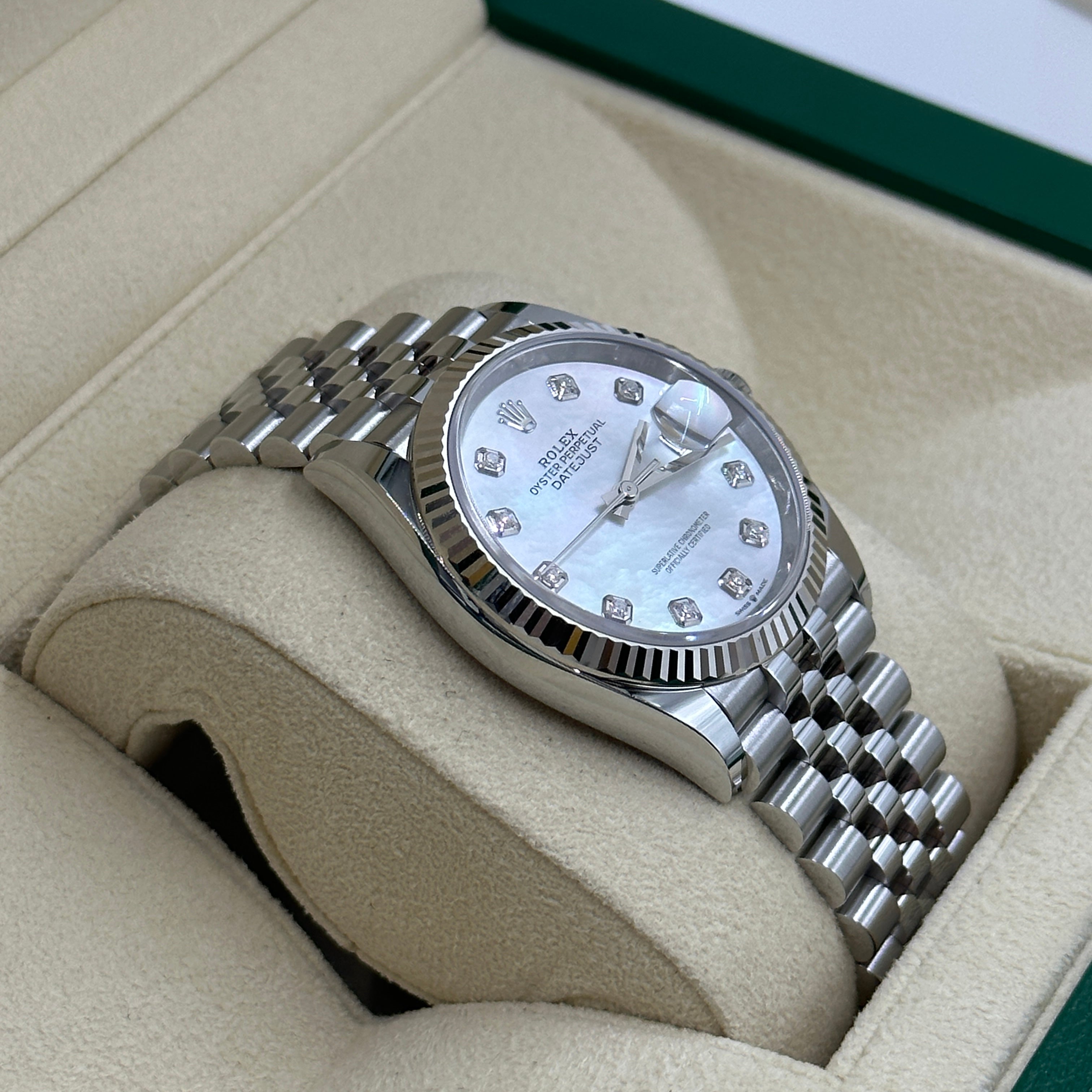 Rolex Datejust 36 126234Ng White Jubilee 2025