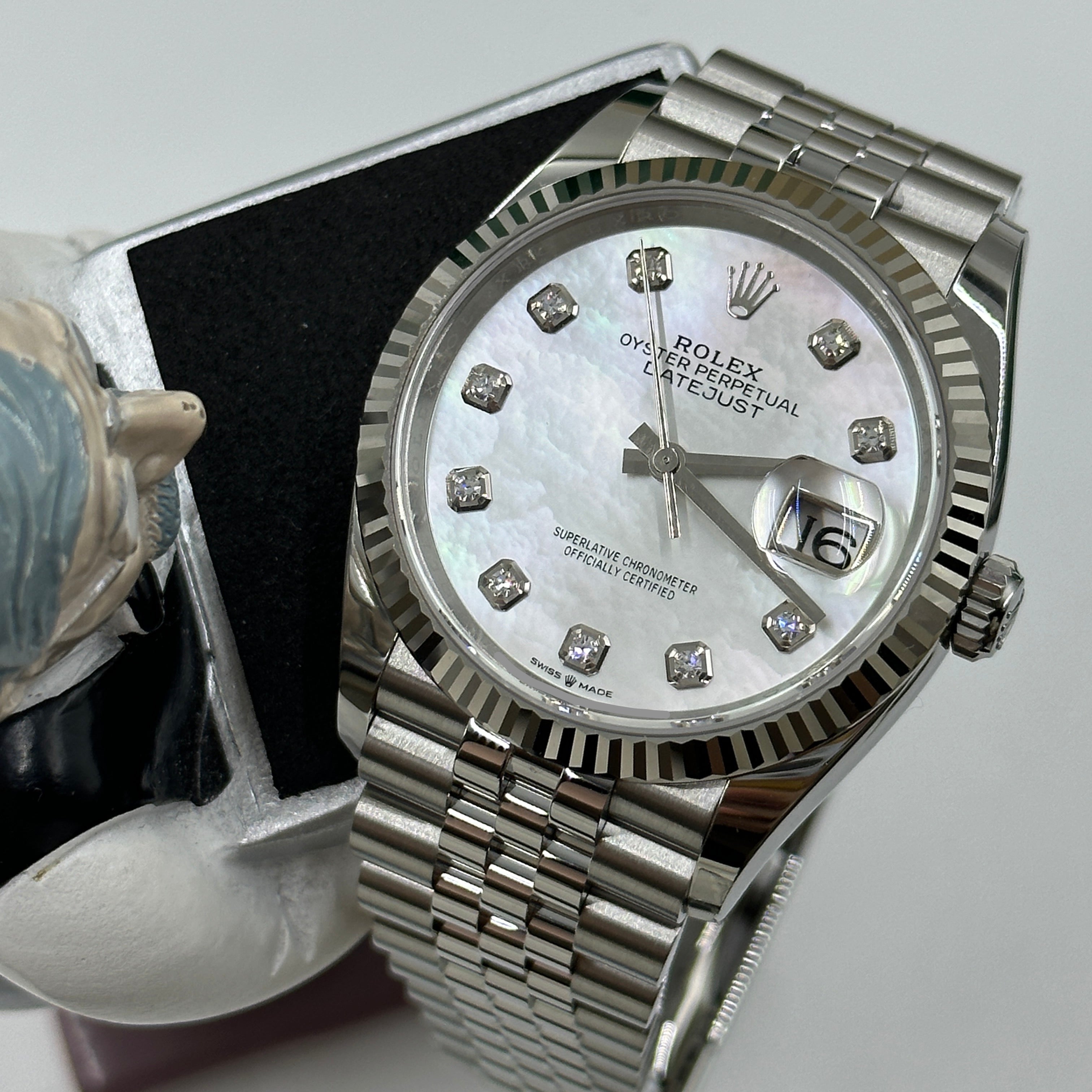 Rolex Datejust 36 126234Ng White Jubilee 2025