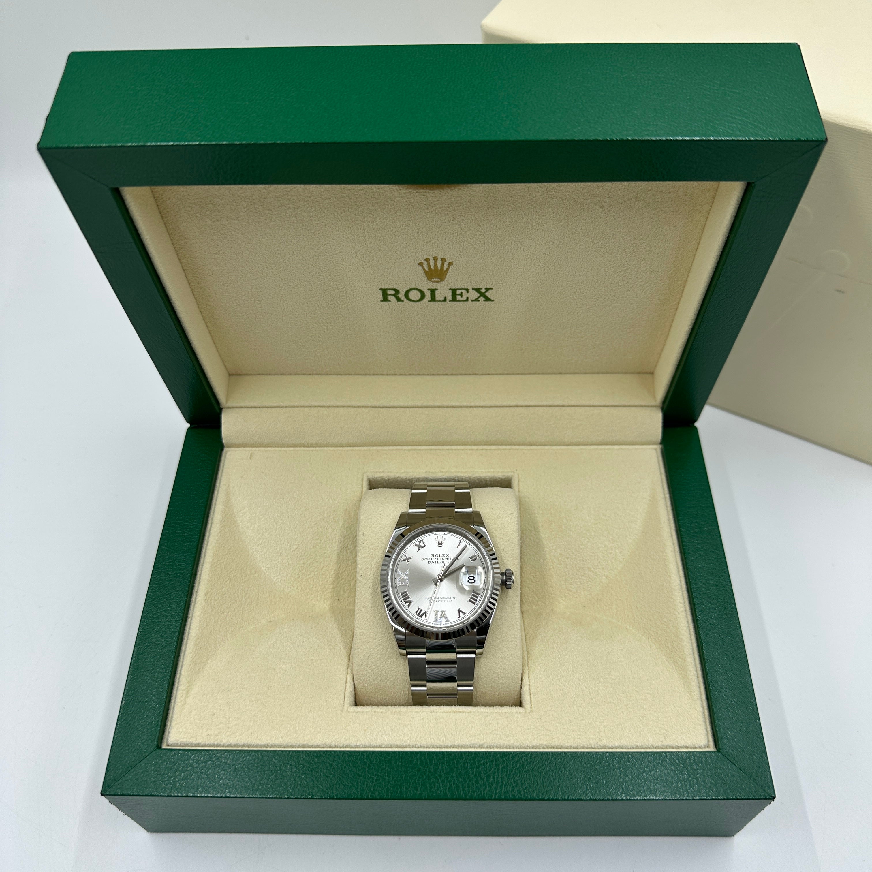 Rolex Datejust 36 126234 Silver VIIX Oyster 2025